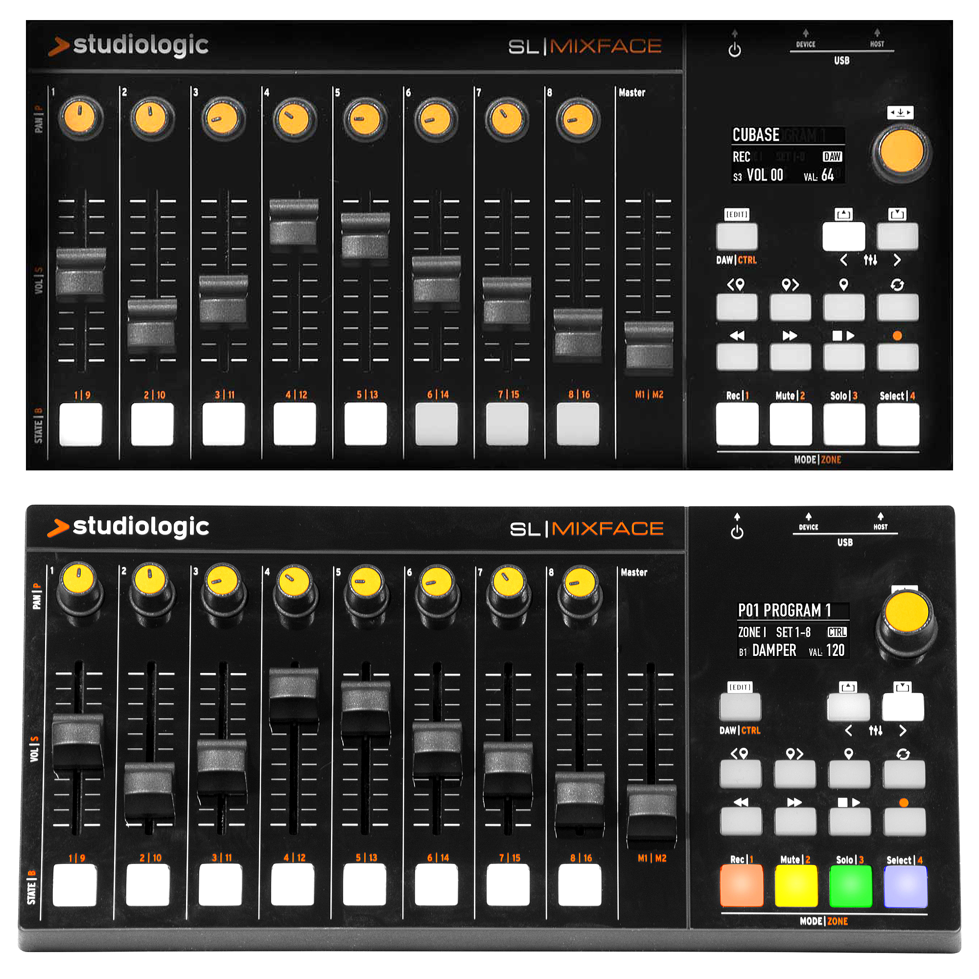 Studiologic SL Mixface MIDI Controller Studiologic SL Mixface MIDI Controller
